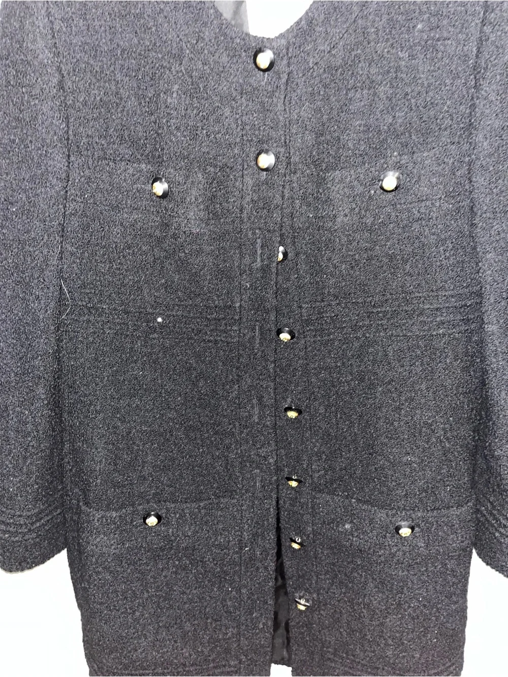 CHANEL longline knit